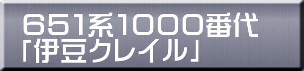 ６５１系１０００番代 「伊豆クレイル」