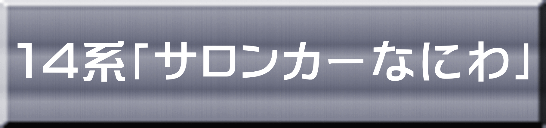 １４系「サロンカーなにわ」 