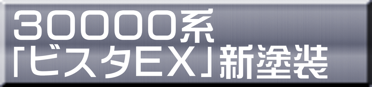 ３００００系 「ビスタＥＸ」新塗装 